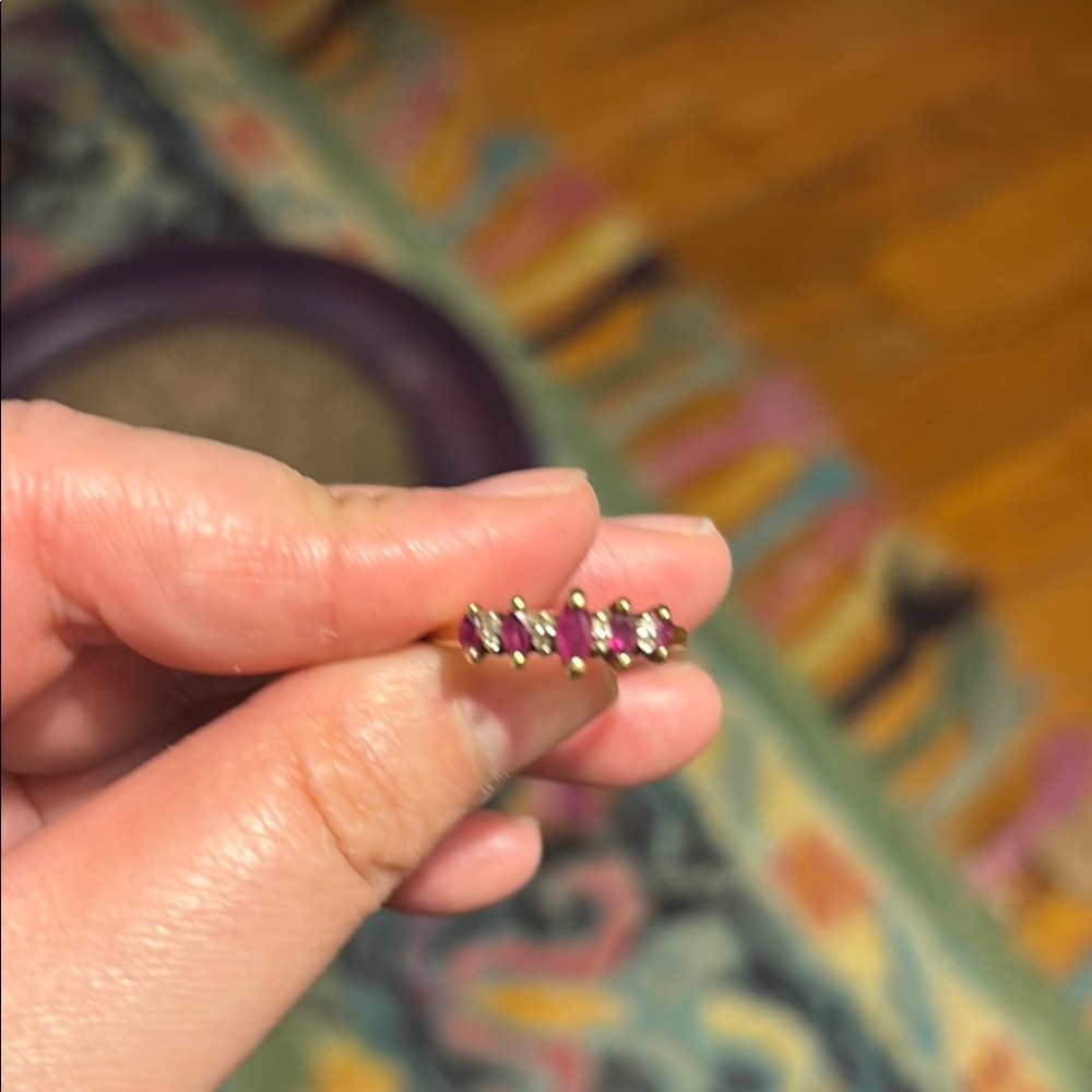 Garnet ring